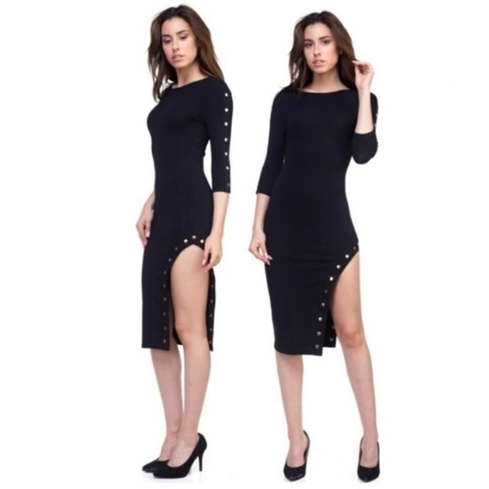 NWOT HAUTE MONDE black dress